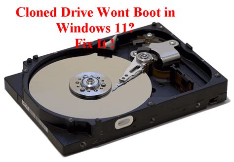 i cloned my hdd and old one don t boot|windows 11 clone boot drive.